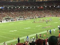 (2) LOWER BOX Tickets 1/19 GB Packers SF 49ers SHADED SIDE Sec 144 NFC CHAMPION