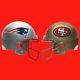 2- San Francisco 49ers vs New England Patriots Tickets Aisle Seats 1&2 11/20/17