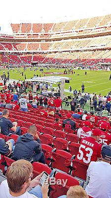 2 Tickets San Francisco 49ers vs. Jacksonville jaquars 12/24/2017 NR