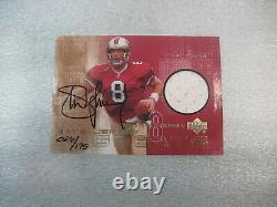 2000 Upper Deck Steve Young Game Used Jersey Greats Auto #26/175 49ers RARE