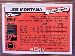 2001 Joe Montana Topps Archives Rookie Reprint Autograph Sp Auto L@@k