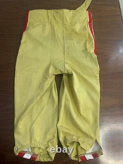 2009 San Francisco 49ers #35 Game Pants Gold Reebok Size 32 Extra Short