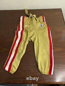 2010 San Francisco 49ers Football Pants Reebok Size 32 Short