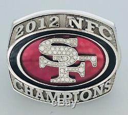 2012 SF 49ers Super Bowl XLVII NFC Champions 14K GOLD Championship Diamond Ring
