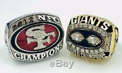 2012 SF 49ers Super Bowl XLVII NFC Champions 14K GOLD Championship Diamond Ring