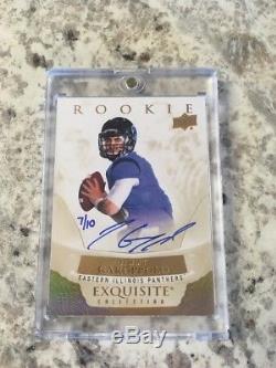 2013 Upper Deck UD Exquisite JIMMY GAROPPOLO Gold Holofoil RC #/10 49ers