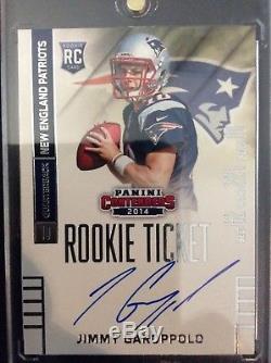 2014 Contenders Jimmy Garoppolo Auto Rookie Ticket Autograph 49ers