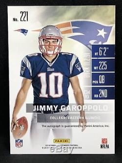 2014 Contenders Jimmy Garoppolo Auto Variation RC 49ers QB Rookie Ticket