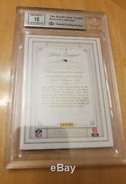 2014 Jimmy Garoppolo Flawless Rookie Patch Auto Autograph BGS 4CLR Jersey RC /25