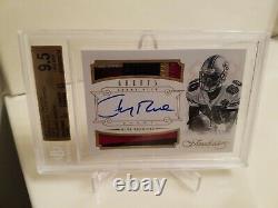 2014 Panini Flawless Jerry Rice Greats Dual 4 Color Patch Auto/10 BGS 9.5/10