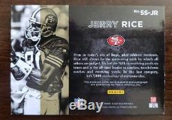 2015 Black Gold Joe Montana/Jerry Rice Jersey Autograph Lot Low #'d SF 49ers