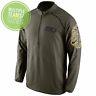 2015 Salute to Service Jacket Mens Nike NFL Hybrid 1/4 Zip Pullover STS New
