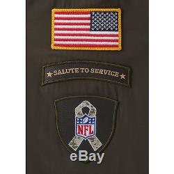 2015 Salute to Service Jacket Mens Nike NFL Hybrid 1/4 Zip Pullover STS New