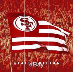 2015 San Francisco 49ers Faithful Flag