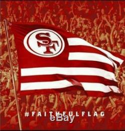 2015 San Francisco 49ers Faithful Flag Season Ticket Holder Exclusive New Box