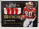 2016 Panini Gala Main Attractions #MA-JR Jerry Rice 49ers WILSON Patch #1/1