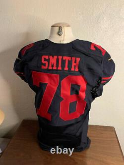 2016 San Francisco 49ers #78 Garrison Smith Game Jersey Nike Color Rush Size 46