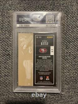 2017 Contenders Rookie Ticket George Kittle Autograph #164 PSA 10