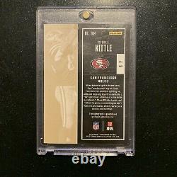 2017 Panini Contenders George Kittle ROOKIE TICKET AUTO RC #164 Mint
