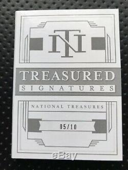 2018 National Treasures 49ers Signatures Book MONTANA RICE YOUNG Sanders 8X AUTO