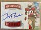 2018 National Treasures Personalized Treasures Jerry Rice On Card Auto 5/10 WOW