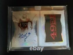 2019 Flawless Nick Bosa #RBA-NBO Rookie Booklet Auto Team Logo 49ers RC RPA 7/10