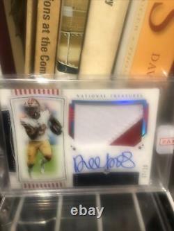 2019 National Treasures DEEBO SAMUEL RC Patch Auto Stars and Stripes /20 Sp