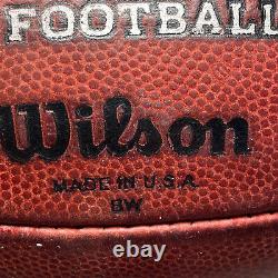 2019 San Francisco 49ers 100yr Logo Game Issued Wilson The Duke NFL Football