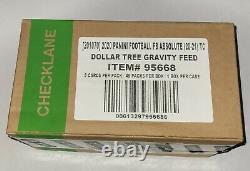 2020 ABSOLUTE NFL Football Dollar Tree Gravity Feed Box 48 Packs Sealed Box