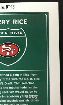 2020 Donruss Optic NFL Jerry Rice Downtown San Francisco Ultra Rare SSPPSA 10