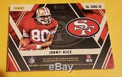 2020 Gold Standard Jerry Rice 49ers Super Bowl Diamond /10