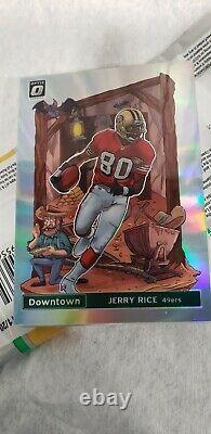 2020 OPTIC NFL Football Jerry Rice Downtown San Francisco 49ers SSP NEW