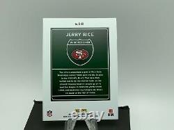2020 Panini Donruss Jerry Rice Downtown D-JR Football Card