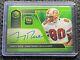 2020 Panini Elements Jerry Rice on Card Auto Neon #8 of 10