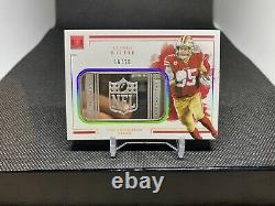 2020 Panini Impeccable George Kittle 1 Troy Oz Silver Bar 16/20 MINT