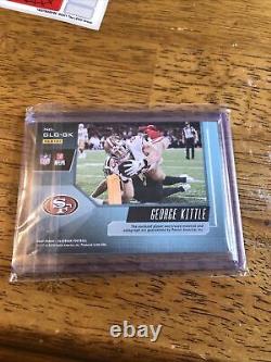 2020 Playbook Goal Line Graphs George Kittle Patch Auto 19/25 49Ers