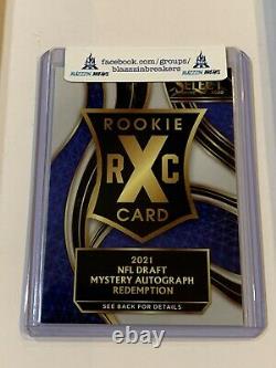 2020 Select XRC Mystery Auto TIE-DYE Prizm #d /25 Redemption XRCAUTO3 49ers