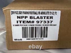 2021 Panini Absolute KABOOM Football Blaster Boxes Case Of 20