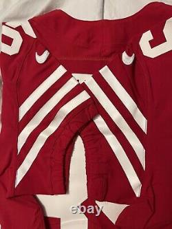 2022 George Kittle San Francisco 49ers Nike Vapor Elite Jersey Scarlet