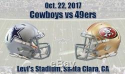 4 Tickets, 49ers vs Dallas Cowboys