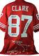 49Ers Dwight Clark'Sprint Right Option' Signed Jersey With Play PSA/DNA ITP