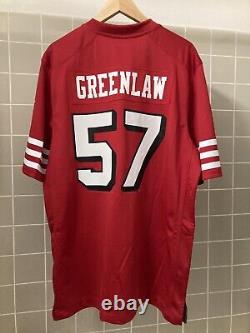 49ers Dre Greenlaw Jersey Nike Large San Francisco NFL Brock Purdy George Kittle