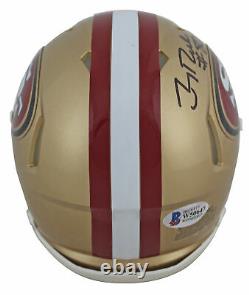 49ers Jerry Rice Authentic Signed Speed Mini Helmet Autographed BAS Witnessed