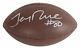 49ers Jerry Rice Authentic Signed Wilson NFL Football BAS Witnessed