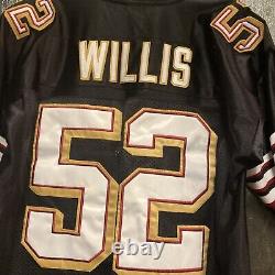 49ers Jersey Authentic All Stitched Zero Iron On Patrick Willis