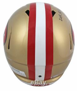 49ers Nick Bosa 2019 #2 Pick Signed Tribute Full Size Speed Rep Helmet BAS