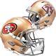 49ers Replica Helmet Fanatics Authentic COA Item#11310128