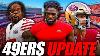 49ers Update False Brandon Aiyuk Reports Greenlaw Injury Kittle U0026 Ward Recovery NFL Rules