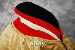 49ers Vintage Reversible Starter Jacket 1980's Gold/Red and Black Large Niners