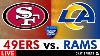 49ers Vs Rams Live Streaming Scoreboard Free Play By Play Highlights Boxscore Stats NFL Amazon